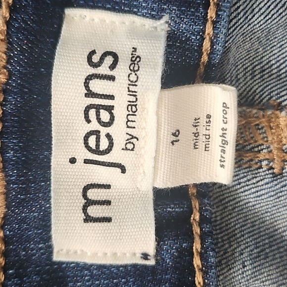 Maurices Mid-Fit Mid-Rise Straight Crop - Picture 9 of 13